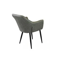 Sedia In Ecopelle A Poltroncina Con Braccioli Tortora - Sindy -Vendite Ediliamo sedia in ecopelle a poltroncina con braccioli tortora sindy 3