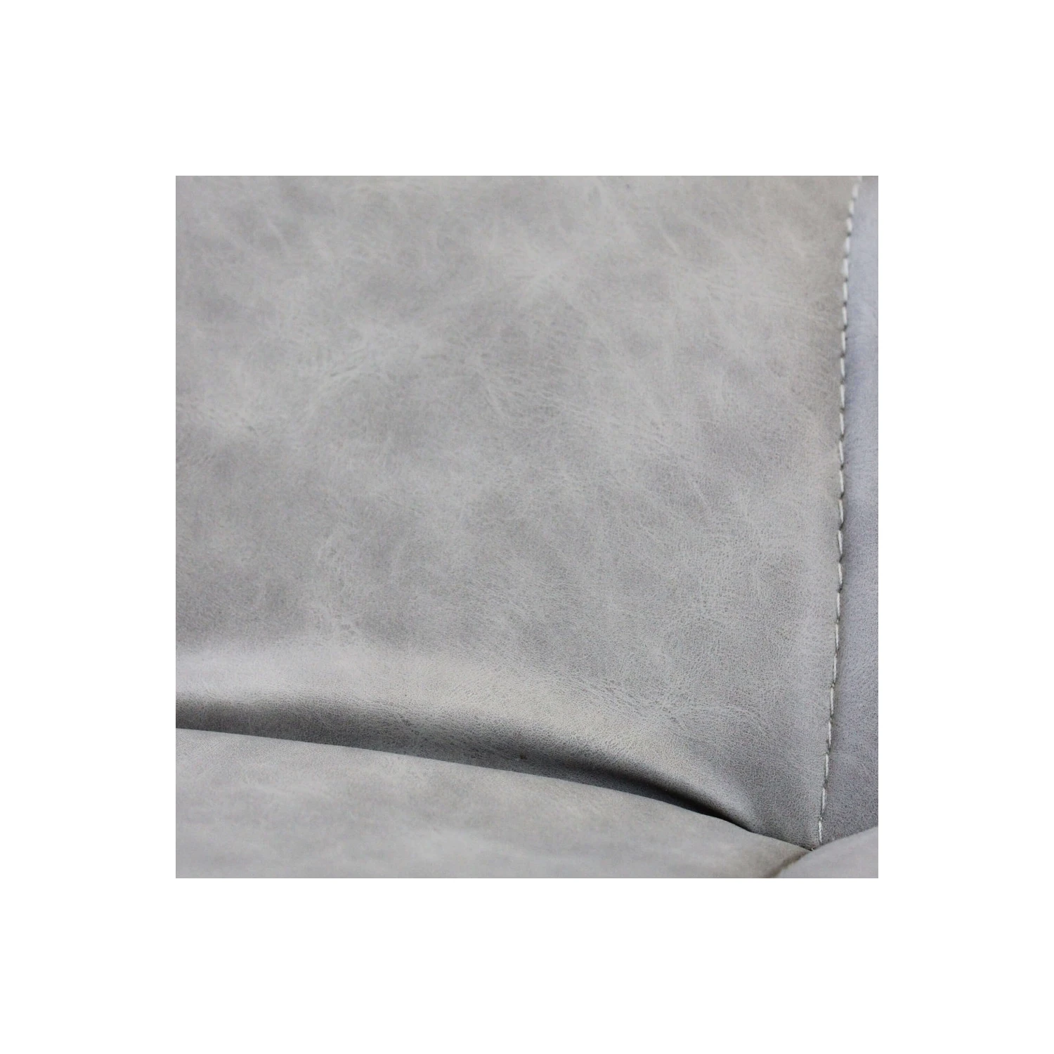 Sedia In Ecopelle A Poltroncina Moderna Tortora - Winona 7 Sedia In Ecopelle A Poltroncina Moderna Tortora - Winona - immagine 7