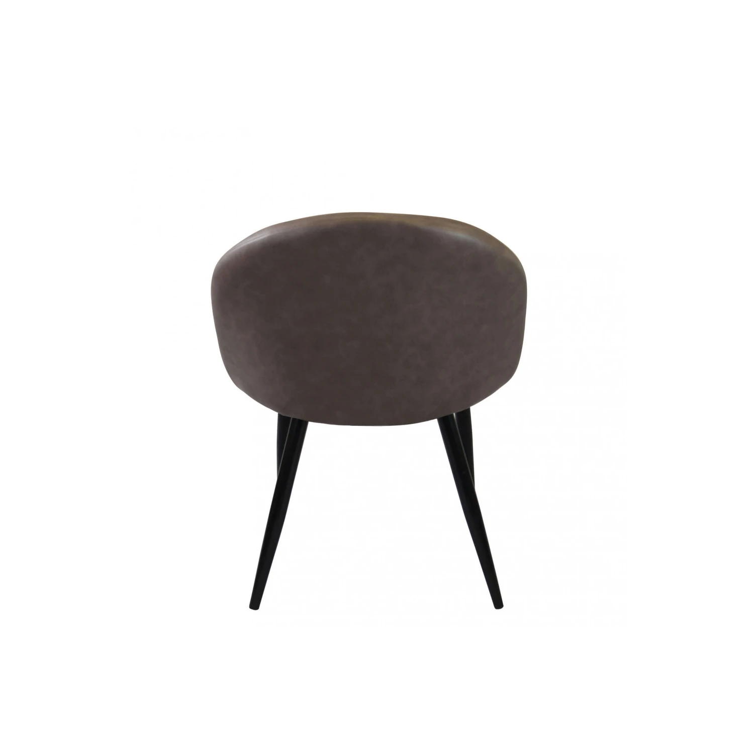 Sedia In Ecopelle Modello Poltrona Moderna Marrone - Sissy 5 Sedia In Ecopelle Modello Poltrona Moderna Marrone - Sissy - immagine 5