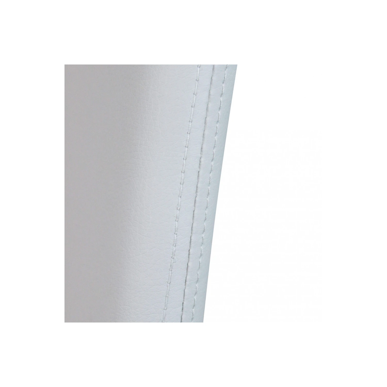 Sedia In Ecopelle Moderna Bianca - Cammie 7 Sedia In Ecopelle Moderna Bianca - Cammie - immagine 7