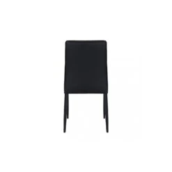 Sedia In Ecopelle Moderna Impilabile Nera - Blossom -Vendite Ediliamo sedia in ecopelle moderna nera blossom 4