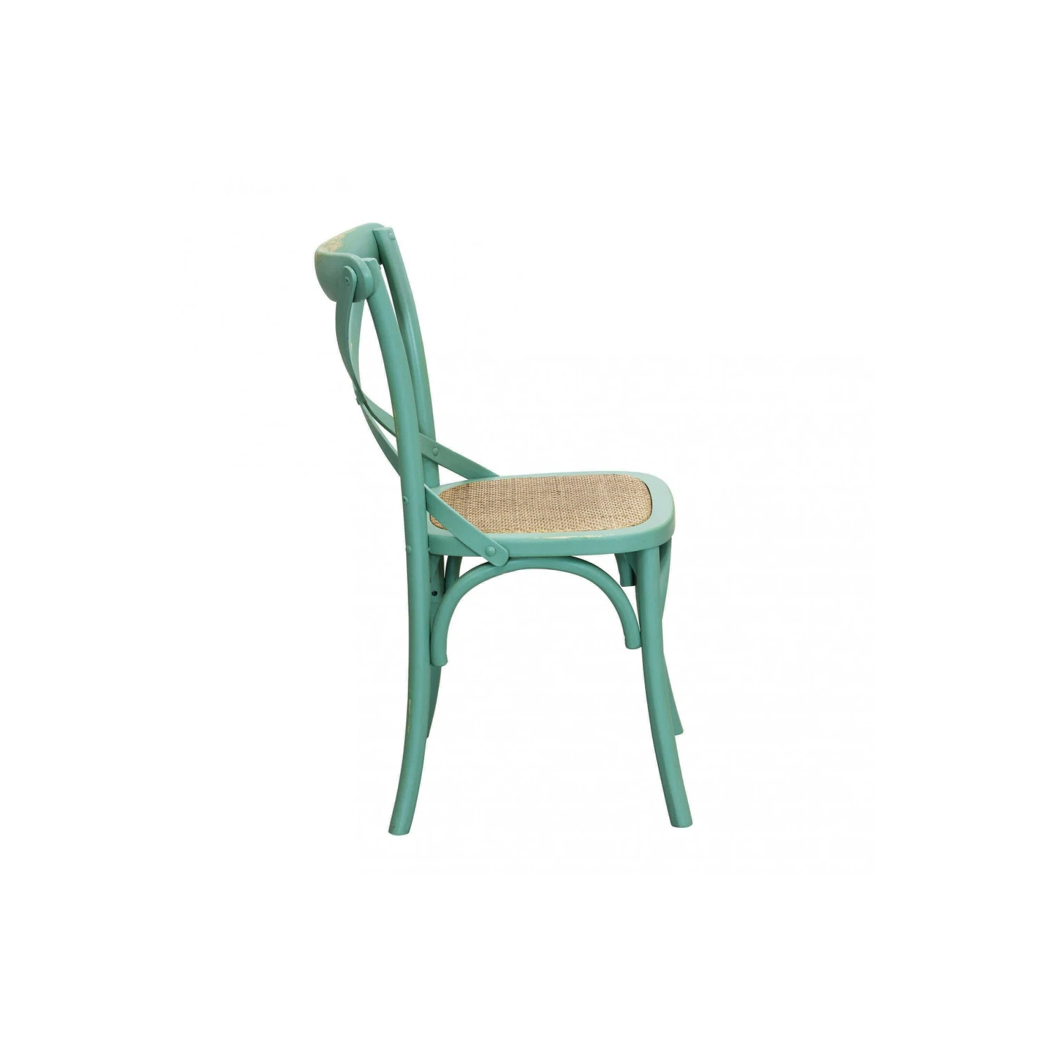 Sedia In Legno Verde - Cross 3 Sedia In Legno Verde - Cross - immagine 3