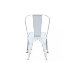 Sedia In Metallo Bianco Antico Stile Industrial - Lola -Vendite Ediliamo sedia in metallo bianco antico stile industrial lola 3