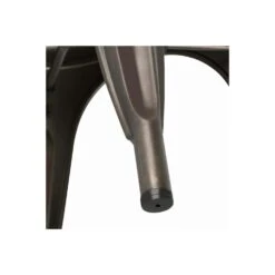 Sedia In Metallo Nera Stile Industrial - Gardena -Vendite Ediliamo sedia in metallo nera stile industrial gardena 5