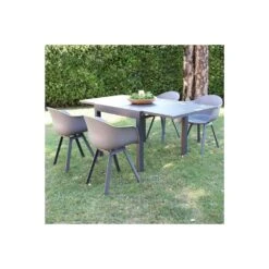 Sedia A Poltroncina Con Braccioli In Polipropilene Antracite - Maui -Vendite Ediliamo sedia in polipropilene antracite maui 4