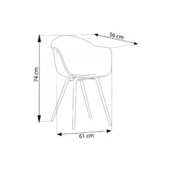 Sedia In Polipropilene Antracite Sestriere -Vendite Ediliamo sedia in polipropilene antracite sestriere 4