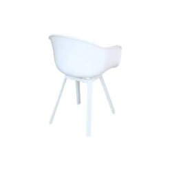 Sedia A Poltroncina Con Braccioli In Polipropilene Bianca - Maui -Vendite Ediliamo sedia in polipropilene bianca maui 2