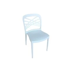 Sedia In Polipropilene Impilabile Bianca - HARMONIE