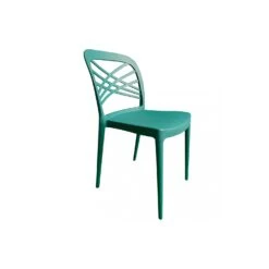 Sedia In Polipropilene Impilabile Verde - HARMONIE