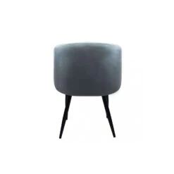 Sedia Modello Poltrona In Velluto Moderna Grigia - Yasmina -Vendite Ediliamo sedia modello poltrona in velluto moderna grigia yasmina 4