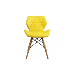 Sedia Moderna Gialla Con Gambe In Legno Rivestita In PU - Annapolis 11 Sedia Moderna Gialla Con Gambe In Legno Rivestita In PU - Annapolis -Vendite Ediliamo sedia moderna gialla con gambe in legno rivestita in pu annapolis 3