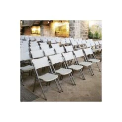 Sedia Pieghevole Salvaspazio Bianca In ABS - Catering 1 5 Sedia Pieghevole Salvaspazio Bianca In ABS - Catering 1 -Vendite Ediliamo sedia pieghevole salvaspazio bianca in abs catering 1 2