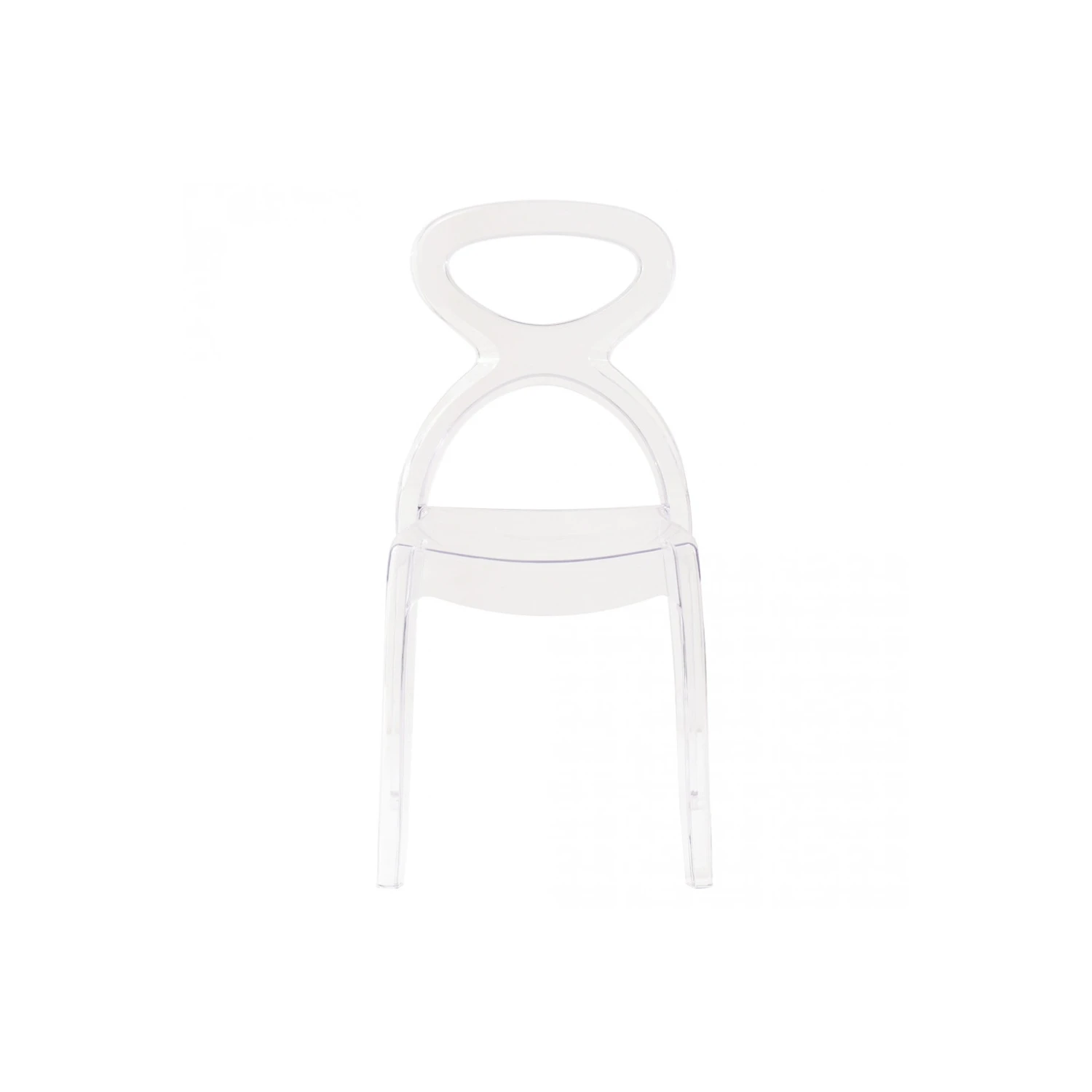 Sedia Trasparente In Policarbonato Di Design - Pigalle 3 Sedia Trasparente In Policarbonato Di Design - Pigalle - immagine 3