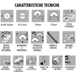 Segatrice A Motore Con Carrello Zoe 105 Advanced Monofase Raimondi -Vendite Ediliamo segatrice a motore con carrello zoe 105 advanced monofase raimondi 2