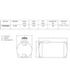 Serbatoio Acqua Orizzontale 2000 Litri PE Atossico Da Esterno 9 Serbatoio Acqua Orizzontale 2000 Litri PE Atossico Da Esterno -Vendite Ediliamo serbatoio acqua orizzontale 2000 litri pe atossico da esterno