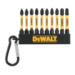Set 10 Inserti Flex Torq Più Moschettone DeWalt DT7276