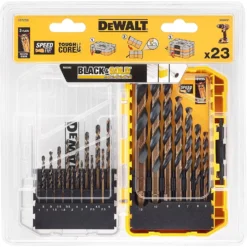 Punte Trapano Metallo DeWalt 23pz Black&Gold DT70729 -Vendite Ediliamo set di 23 punte per metallo blackgold dewalt dt70729 2