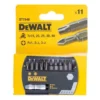 Set Inserti Avvitatura 11pz + Adattatore DeWalt DT7946
