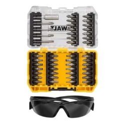 Set Per Avvitare + Occhiali DeWalt 47 Pezzi DT70703