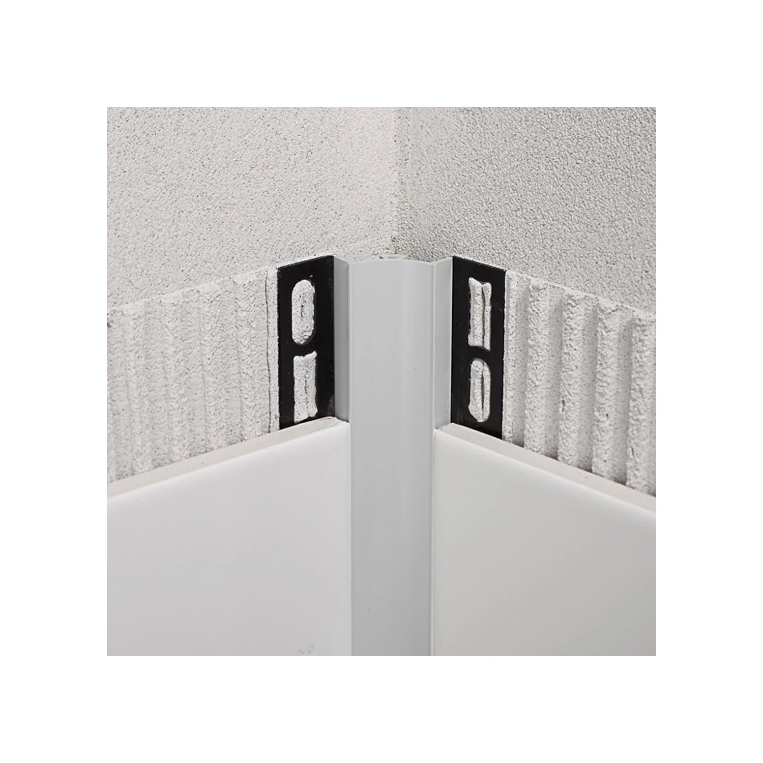 Sguscia In PVC Bianco Da 18x18 Mm - Sp 8 Mm GP/8 Proround P 3 Sguscia In PVC Bianco Da 18x18 Mm - Sp 8 Mm GP/8 Proround P - immagine 3