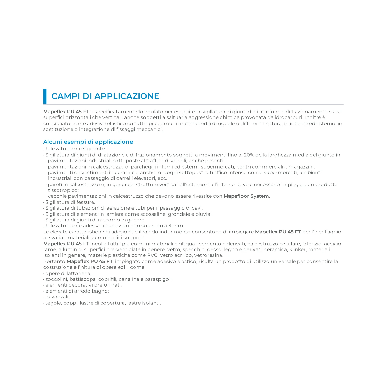 Silicone Elastico Mapeflex PU45 FT Mapei 3 Silicone Elastico Mapeflex PU45 FT Mapei - immagine 3