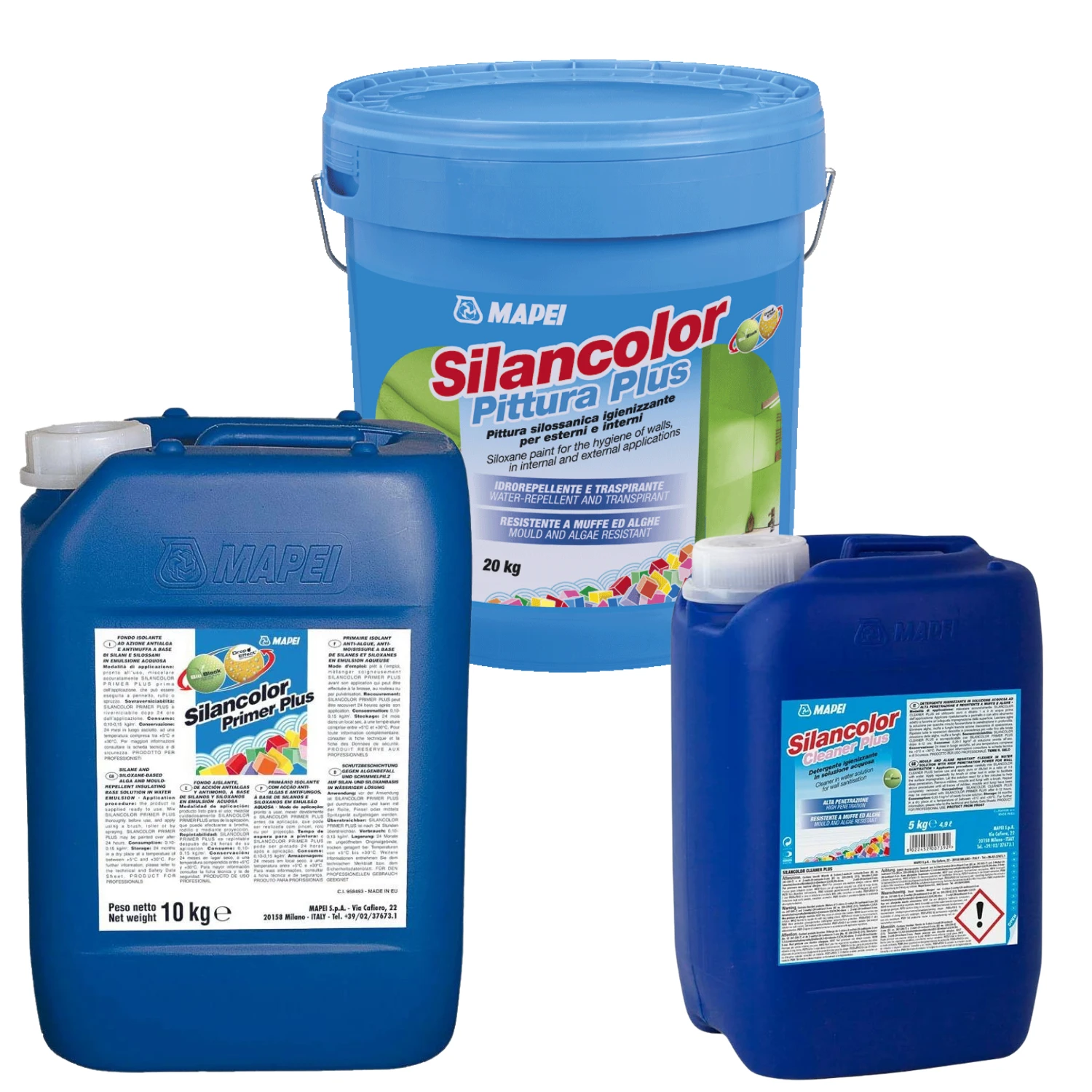 Sistema Silancolor Plus 20Kg Mapei - Bianco 1 Sistema Silancolor Plus 20Kg Mapei - Bianco