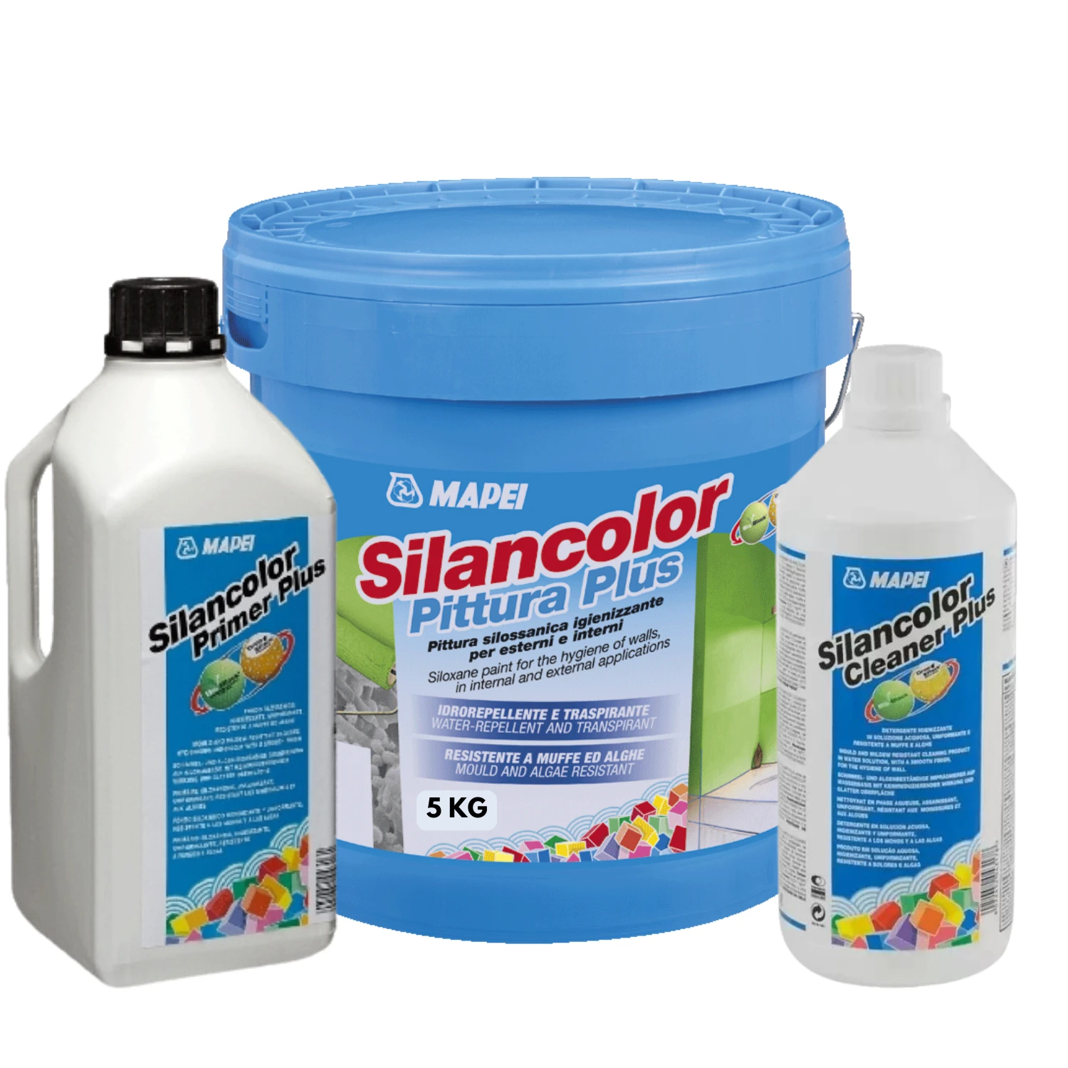 Sistema Silancolor Plus 5Kg Mapei - Colore A Scelta 1 Sistema Silancolor Plus 5Kg Mapei - Colore A Scelta