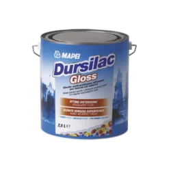 Smalto All'acqua Dursilac Gloss Mapei 2.5Lt Effetto Lucido
