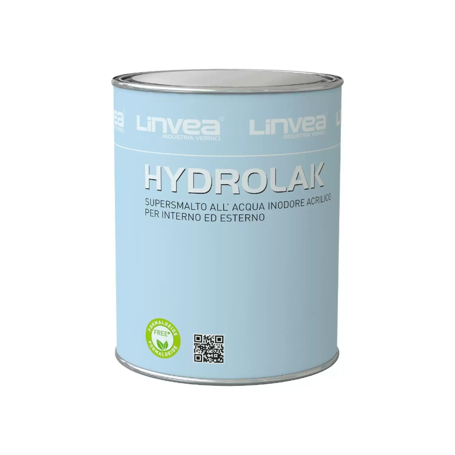 Smalto Satinato All'acqua Bianco Hydrolak Linvea 1 Smalto Satinato All'acqua Bianco Hydrolak Linvea