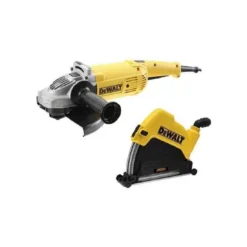 Smerigliatrice Angolare + Cuffia Aspirazione DeWalt DWE492GK-QS