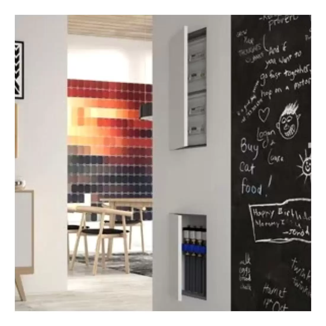 Sportello Per Parete A Filomuro Singolo Little Scrigno 6 Sportello Per Parete A Filomuro Singolo Little Scrigno - immagine 6