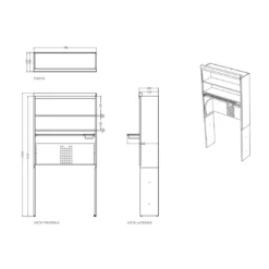 Stendibiancheria Mobile Colavene 110x32x217 Cm -Vendite Ediliamo stendibiancheria mobile colavene 110x32x217 cm 5