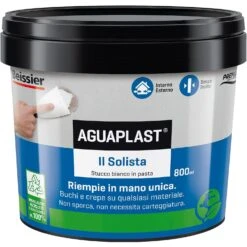 Stucco In Pasta Il Solista Aguaplast 800 Ml