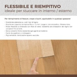 Stucco Pronto Per Legno Woodlite Aguaplast |Noce Chiaro 1 Kg -Vendite Ediliamo stucco pronto per legno woodlite aguaplast noce chiaro 1 kg 2