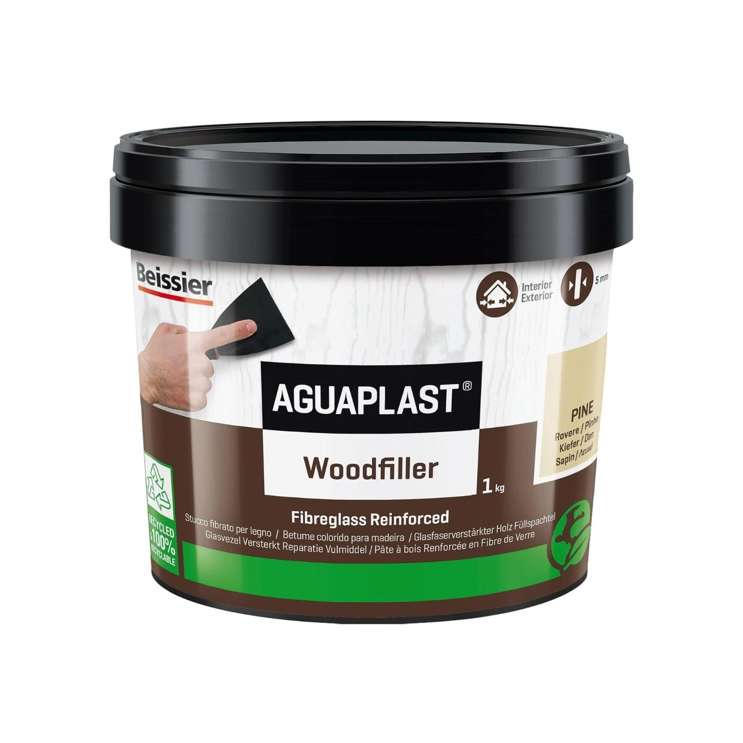 Stucco Pronto Per Legno Woodlite Aguaplast |Rovere 1 Kg 1 Stucco Pronto Per Legno Woodlite Aguaplast |Rovere 1 Kg
