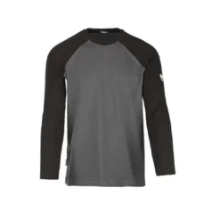 T-Shirt A Manica Lunga Grigio/nero 8180 Ducati 21DUC1