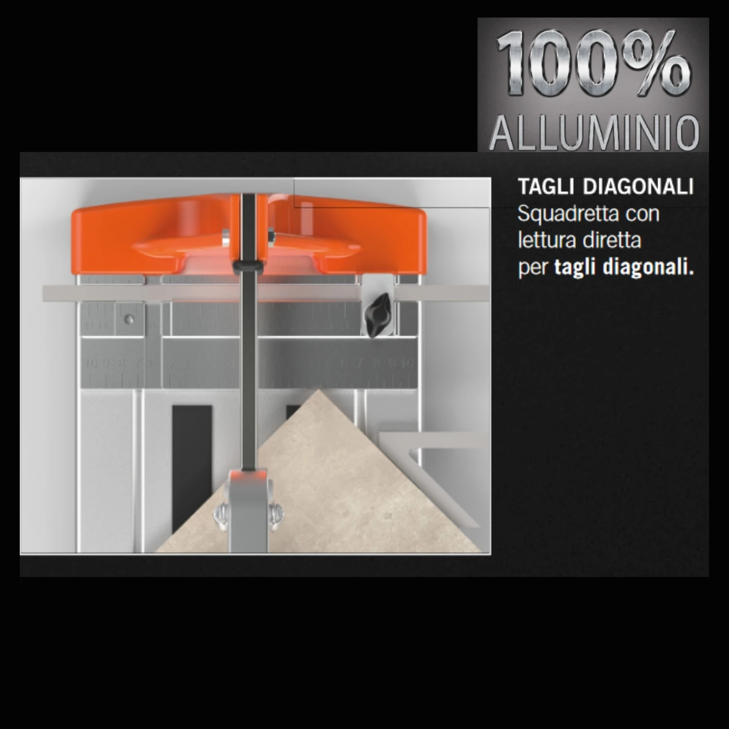 Tagliapiastrelle Professionale A Spinta Leggera 67 Battipav - immagine 5