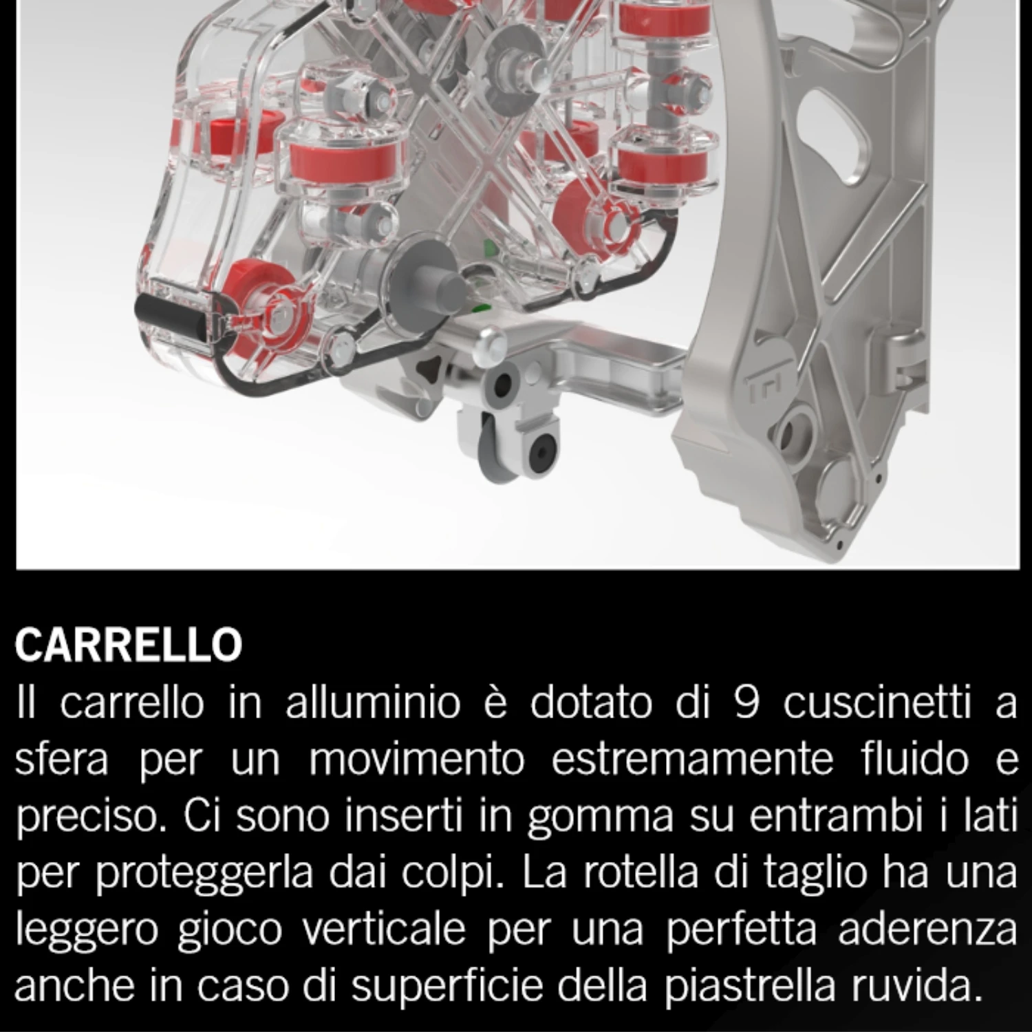 Tagliapiastrelle Professionale A Spinta Sintesi 93 Battipav 4 Tagliapiastrelle Professionale A Spinta Sintesi 93 Battipav - immagine 4