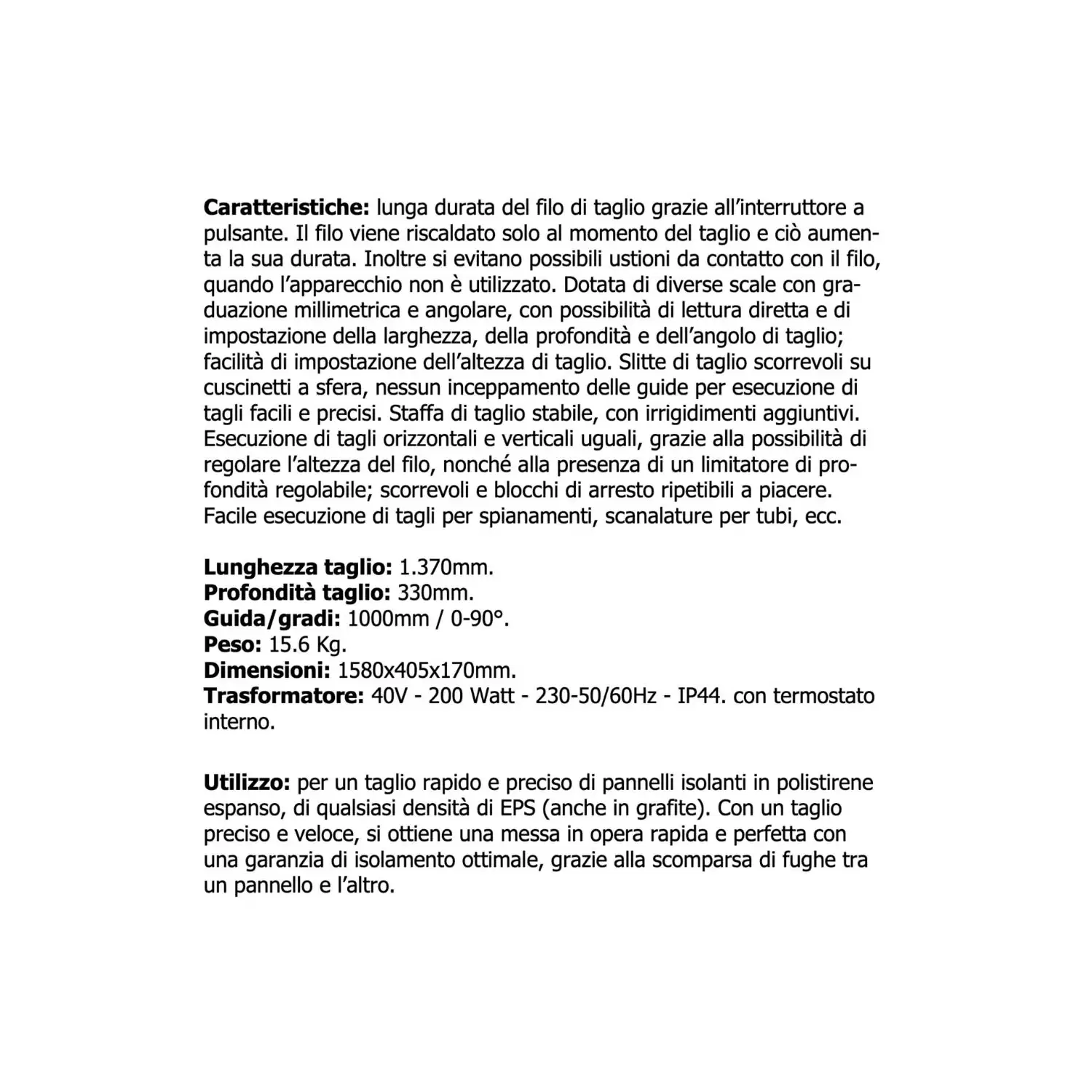 Taglierina Polistirolo FIX-51S Fixline 3 Taglierina Polistirolo FIX-51S Fixline - immagine 3