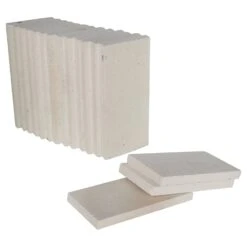 Tavella Refrattaria 20x40x3 Cm Per Camini E Barbecue