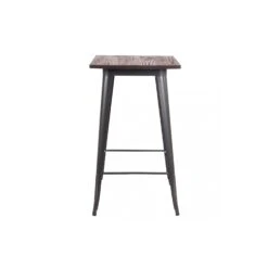 Tavolo Alto Stile Industrial 103cm - PORDOI -Vendite Ediliamo tavolino alto pordoi 60 x 60 2