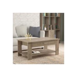 TAVOLINO SALOTTO MYRTO ROVERE CHIARO