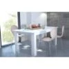 Tavolo Allungabile Da 160 A 200 Cm Bianco - Gemma -Vendite Ediliamo tavolo allungabile da 160 a 200 cm bianco gemma