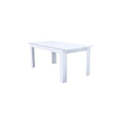 Tavolo Allungabile Da 160 A 200 Cm Bianco - Gemma -Vendite Ediliamo tavolo allungabile da 160 a 200 cm bianco gemma 2