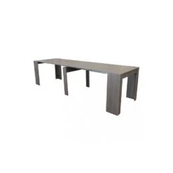 Tavolo Consolle Allungabile Fino A 300 Cm Taupe - Dave