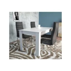 Tavolo Da Pranzo 140 Cm Bianco - Pepper