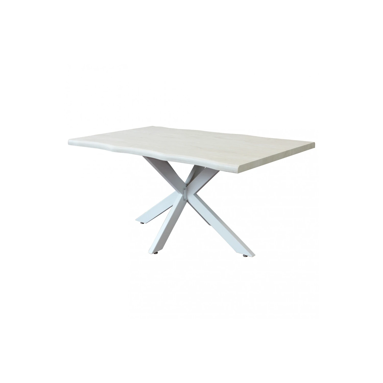 Tavolo Da Pranzo 160 Cm Bianco Con Struttura Bianca - Floyd 1 Tavolo Da Pranzo 160 Cm Bianco Con Struttura Bianca - Floyd