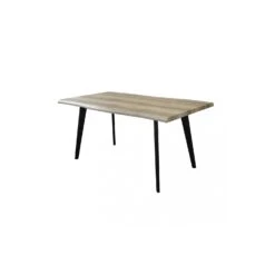 Tavolo Da Pranzo 160x90 Marrone Chiaro - Dalbert