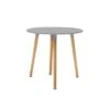 Tavolo Tondo 80 Cm Grigio Con Gambe In Legno - Lione 2 Tavolo Tondo 80 Cm Grigio Con Gambe In Legno - Lione -Vendite Ediliamo tavolo tondo 80 cm grigio con gambe in legno lione