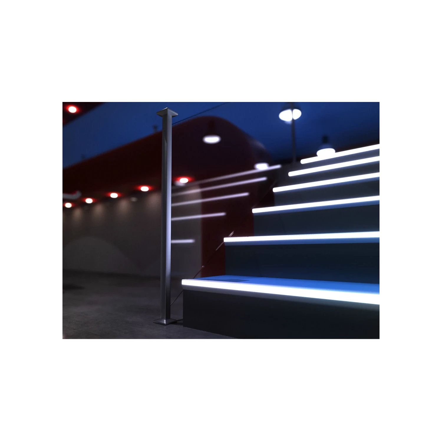 Terminale DX Profilo Paragradino Luminoso PROLIGHT PROTECT 126/L/F 3 Terminale DX Profilo Paragradino Luminoso PROLIGHT PROTECT 126/L/F - immagine 3